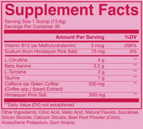 Raw Cbum Essential Pre - Entreno 30 Porciones Raspberry Creamthickle