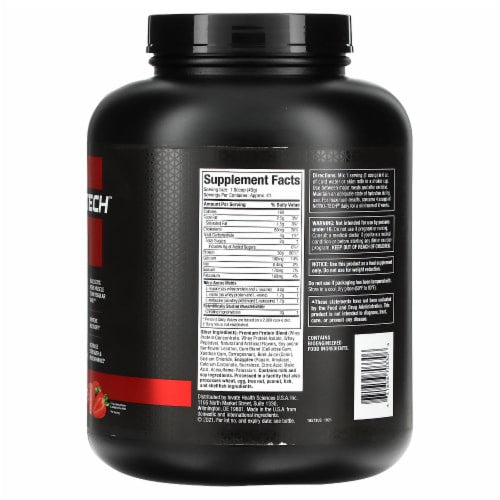 Muscle Tech Nitro Tech Whey Protein 4 Libras Strawberry Performance