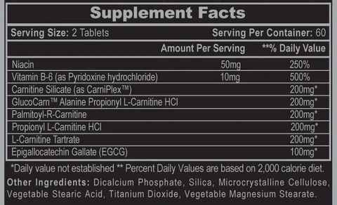 High Tech Pharma Carnislim 120 Unidades
