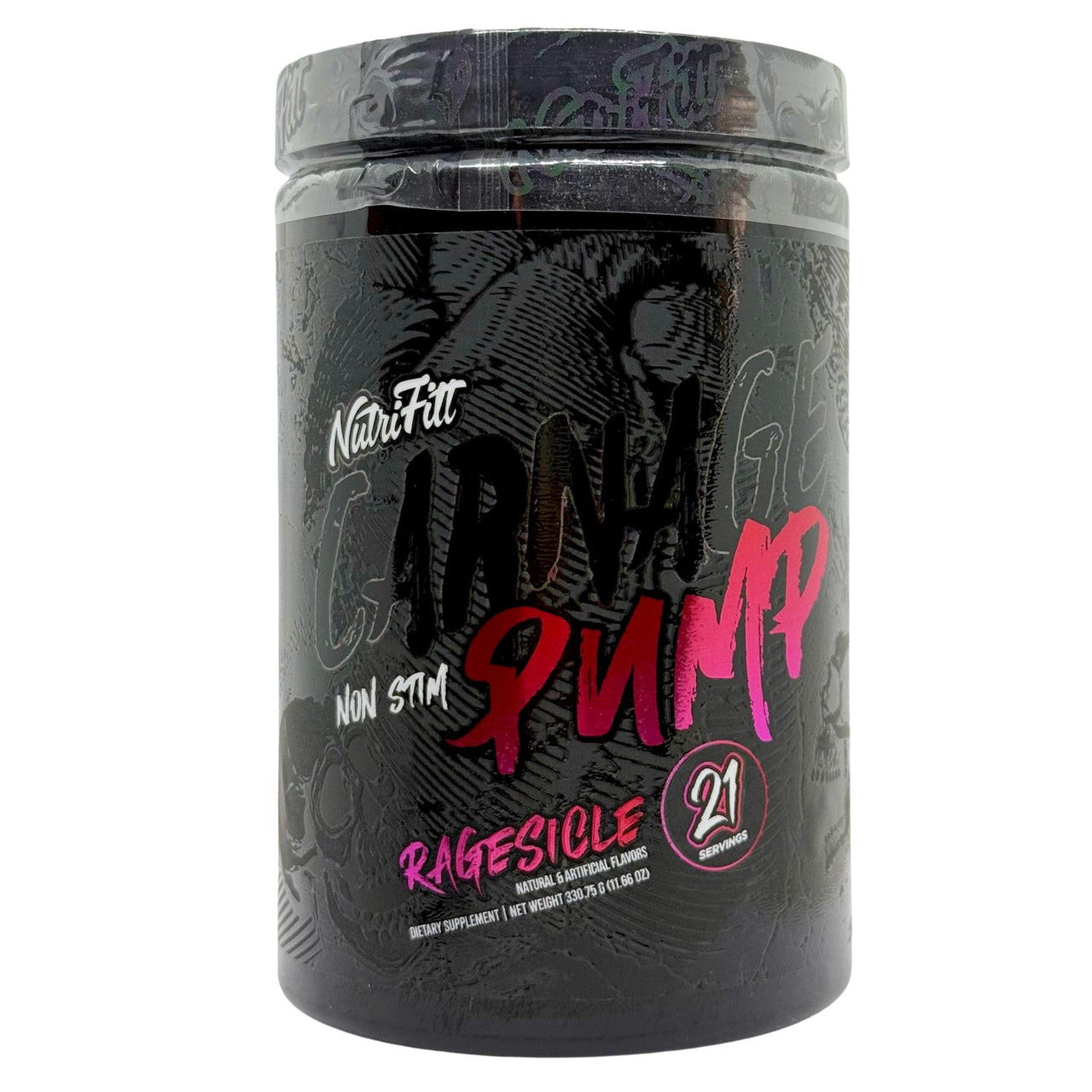 Nutrifitt Carnage Pump Non Estimulante 21 Porciones Ragesicle
