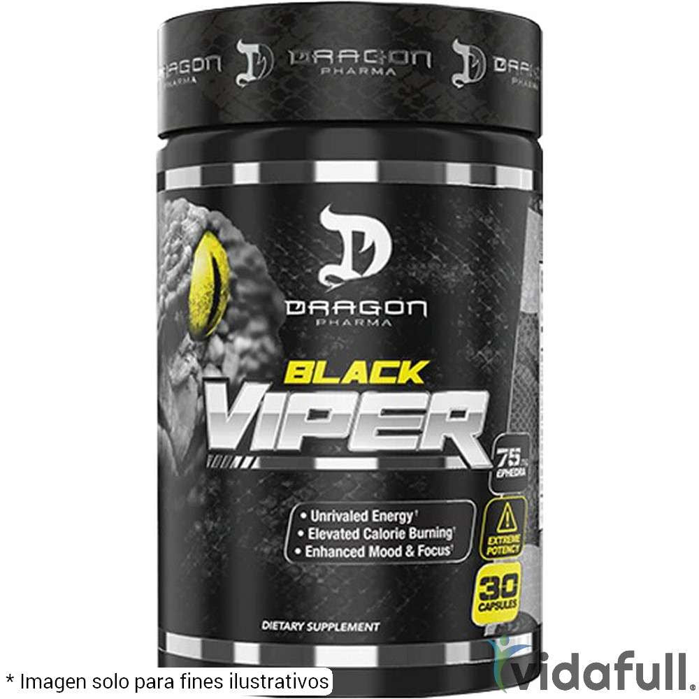Dragon Pharma Black Viper 30 Cápsulas