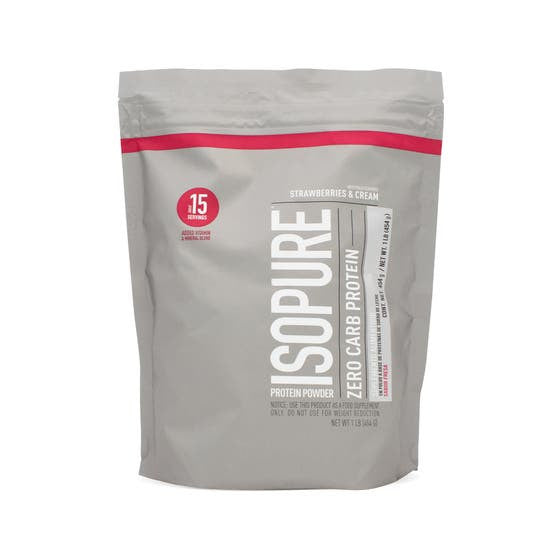 Nb Isopure Zero Carb 1 lb 454 Grs Strawberry