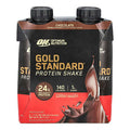 Optimum Nutrition Gold Std 40 Grs Protein Shake 14Oz 12 Paquete Chocolate