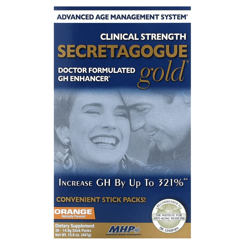 Mhp Secretagogue Gold Orange 30 Packs