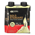 Optimum Nutrition Gold Std 40 Grs Protein Shake 14Oz 12 Paquete Vanilla