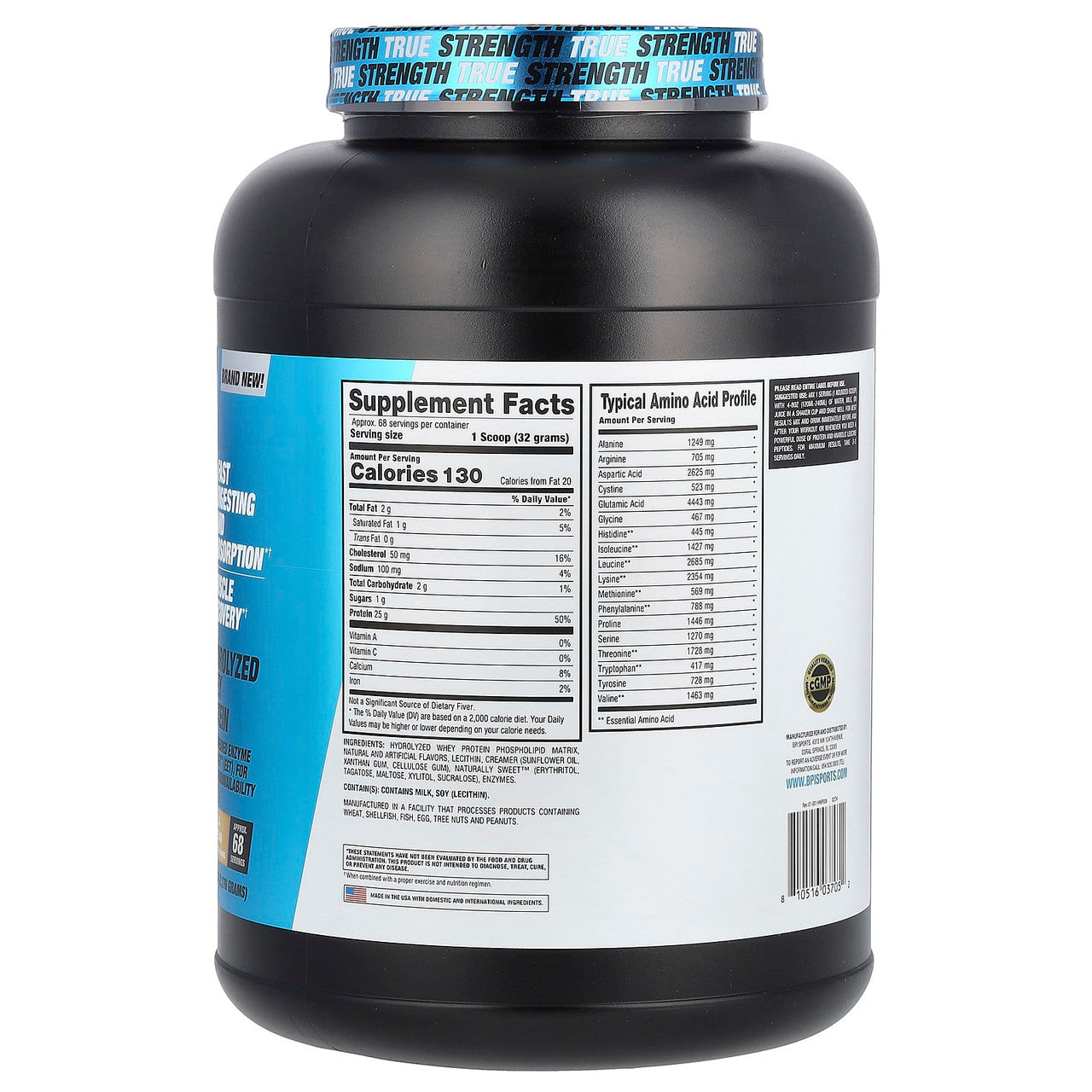 Bpi Sports Hydro Hd 4 8 Libras Vainilla Ice Cream
