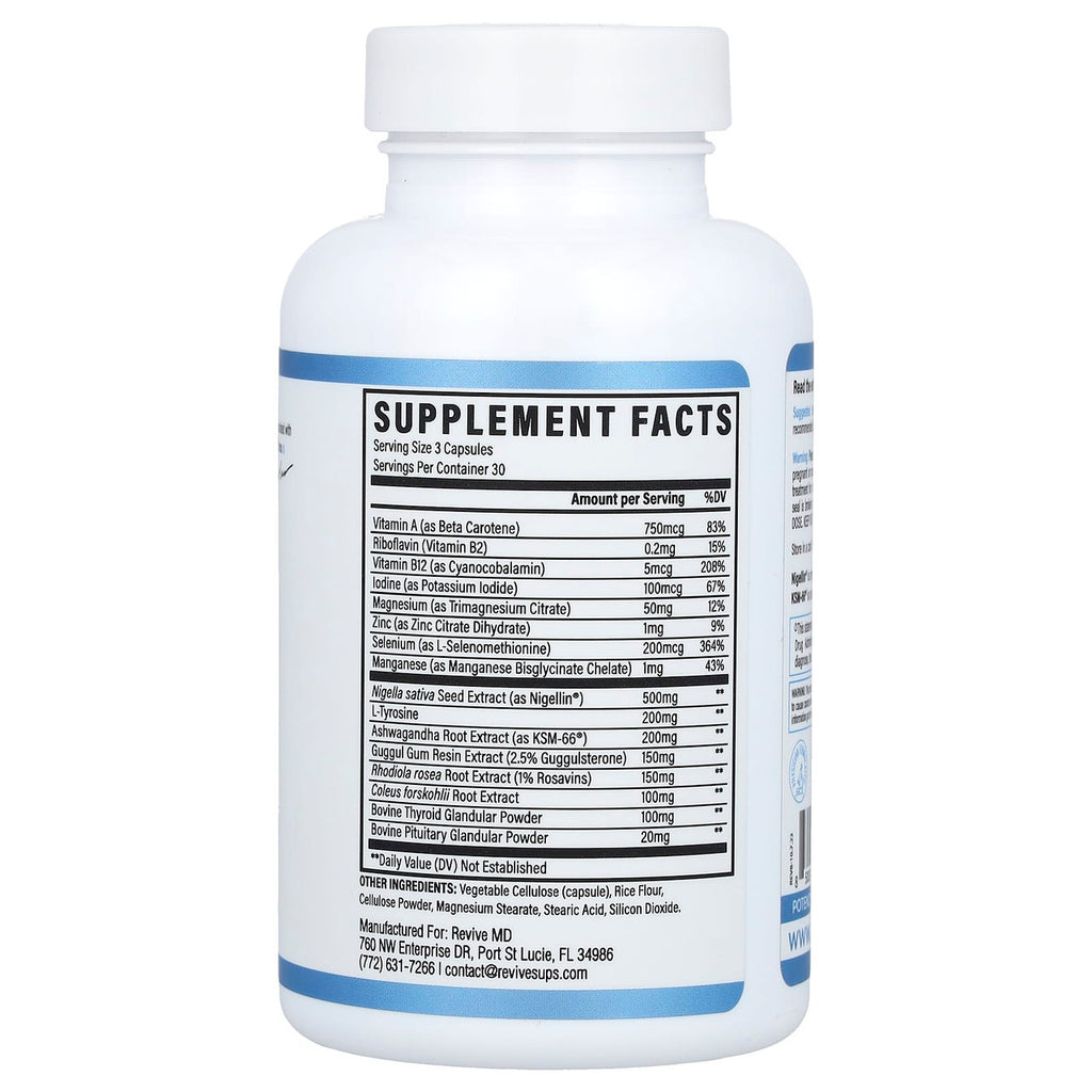 Rev Thyroid Support 90 Cápsulas