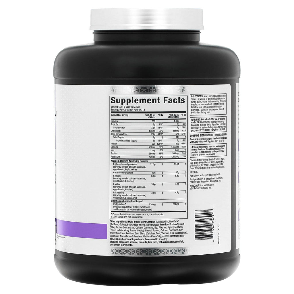 Muscle Tech Mass Tech Elite 6 Libras Vainilla Cake
