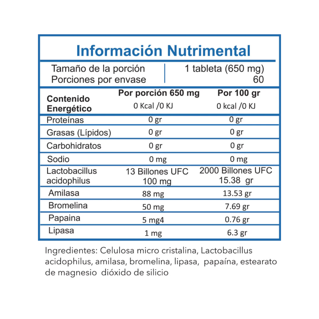 Ess Probiotic 25 650Mg 60 Cápsulas