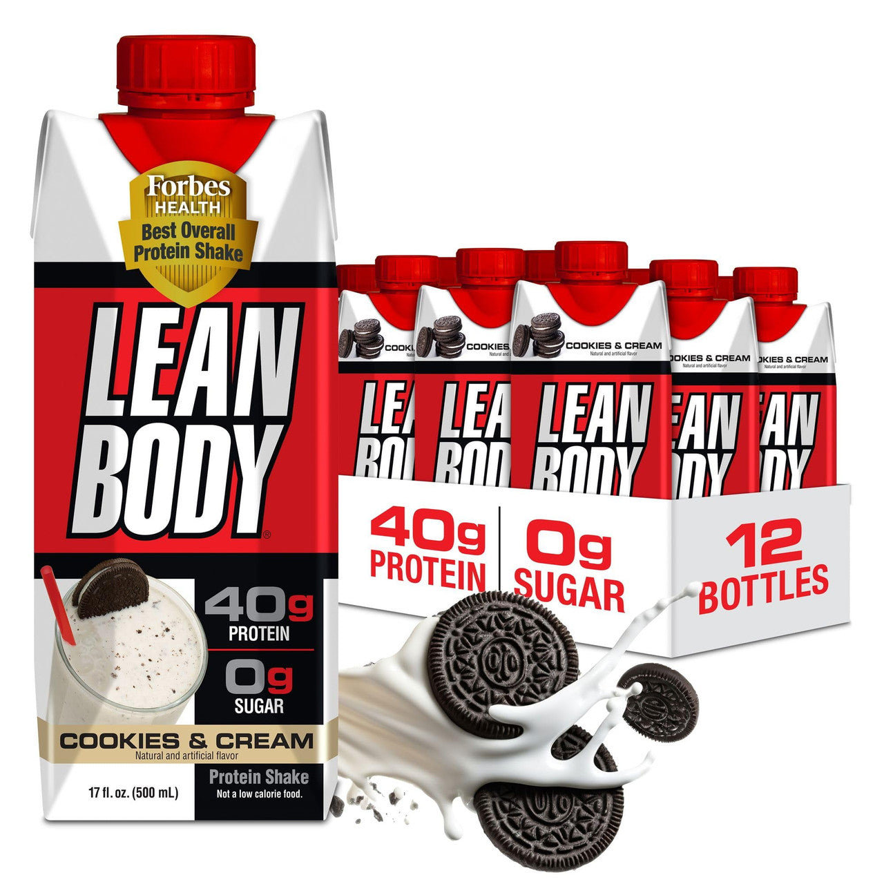 La Lean Body 17 Onzas 12 Bottle Vainilla