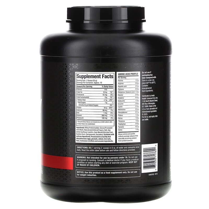 Muscle Tech Iso Whey 5 Libras Chocolate
