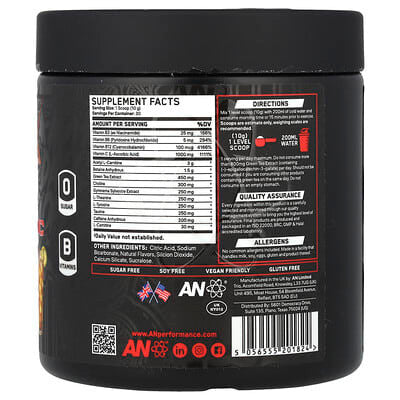 An Applied Nutrition Abe Shred X Ext Thermo Pow 30 Porciones Lemon Iced Tea