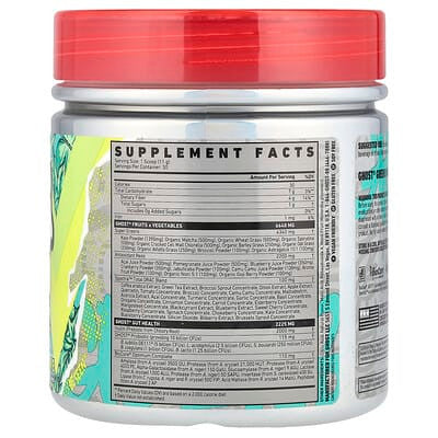 Ghost Greens Superfood 30 Porciones Lime