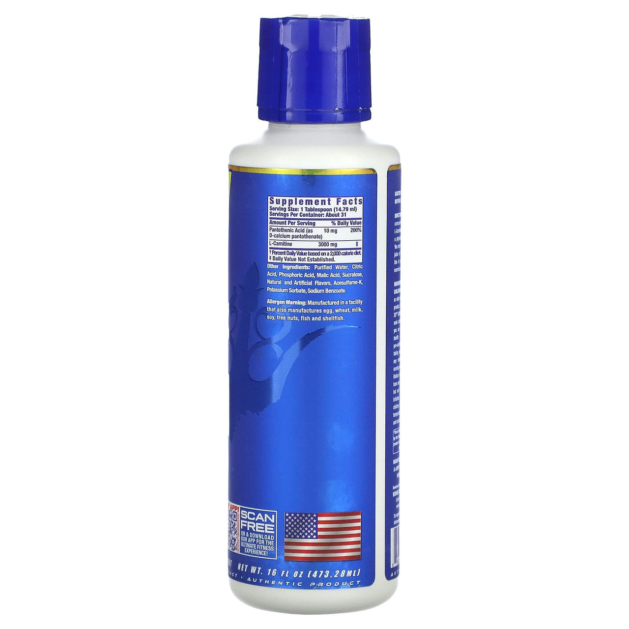 Ronnie L Carnitine Xs 3000 16 Onzas Mango Pineapple