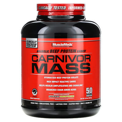 Mmd Carnivor Mass 6 Libras Chocolate Peanut Butter