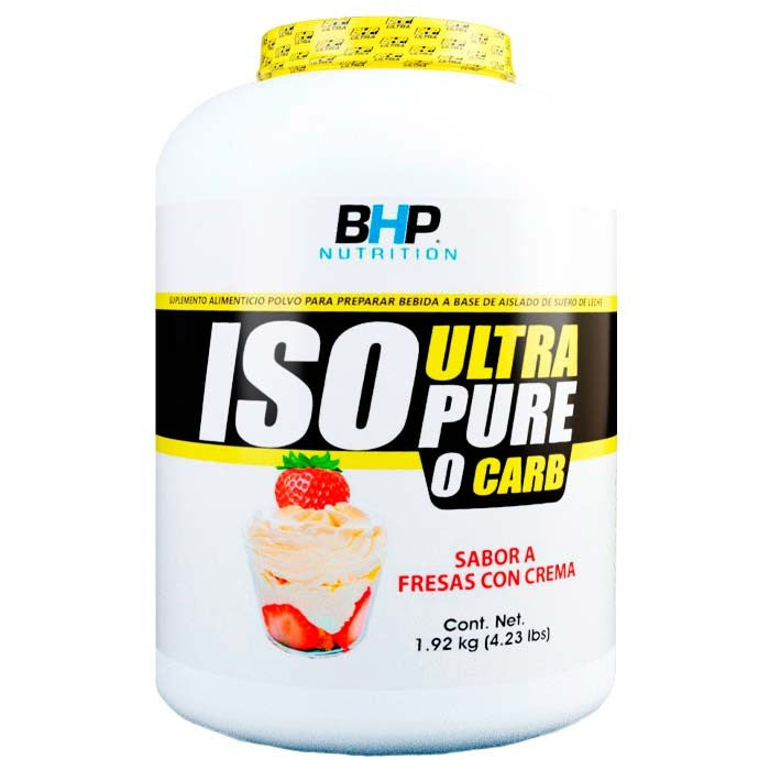 Bhp Iso Ultra Pure 0 Carb 4 23 Libras Fresas con Crema