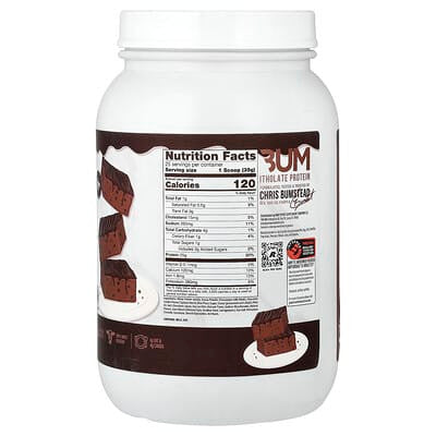 Raw Cbum Itholate 2 Libras Fudge Brownie