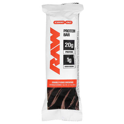 Raw Protein Bar 12 Paquete Double Fudge Brownie