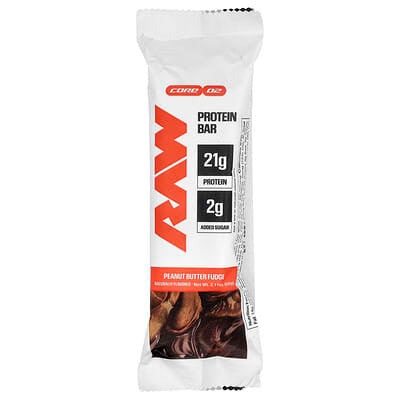Raw Protein Bar 12 Paquete Peanut Butter Fudge