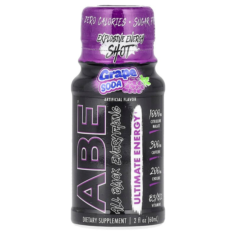 Applied Nutrition Abe Shot 60 ml 12 Paquete Grape Soda