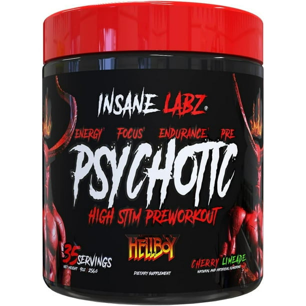 Insane Labz Hellboy Psychotic 35 Porciones Cherry Limeade