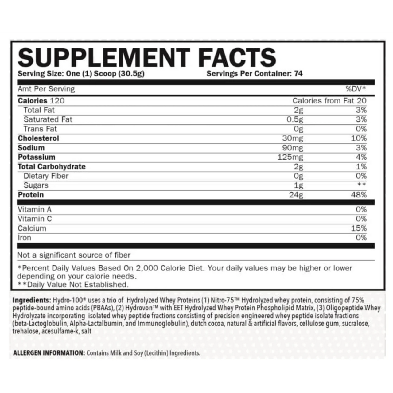 Usp Labs Hydro 100 5 Libras Strawberry