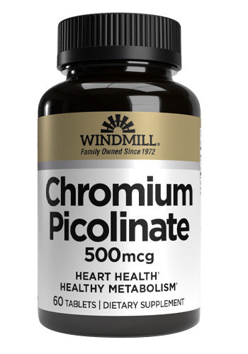 Whp Chromium Picolinate 500Mg 60Ct