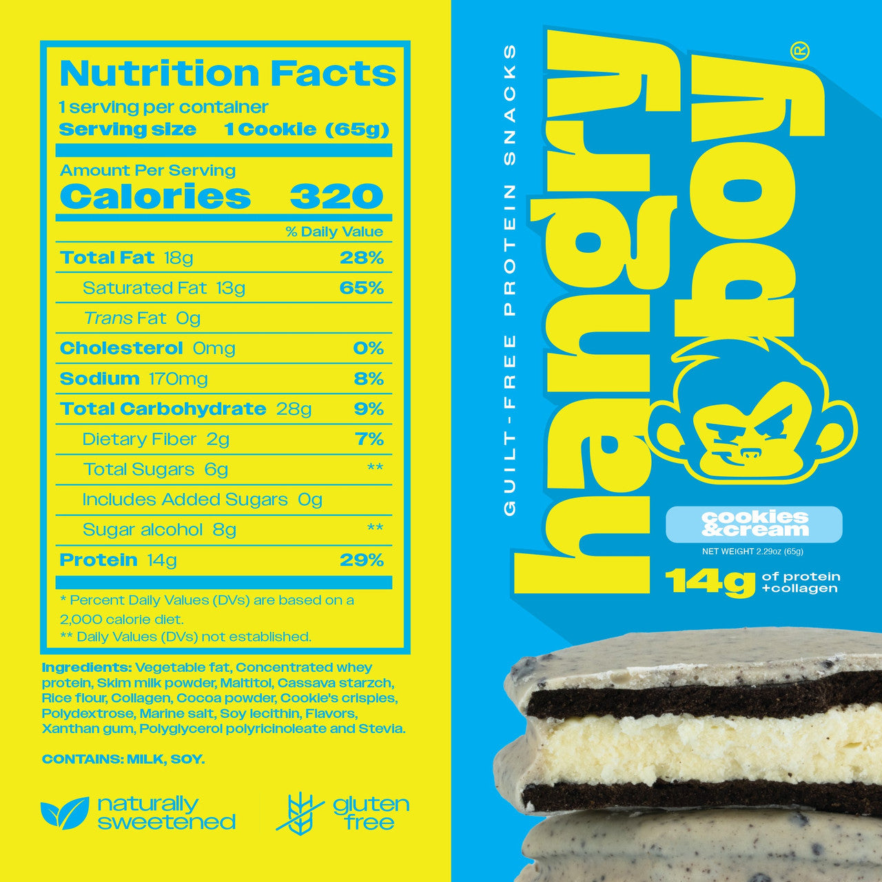 Hangry Boy 65 Grs 12 Paquete Variety Paquete