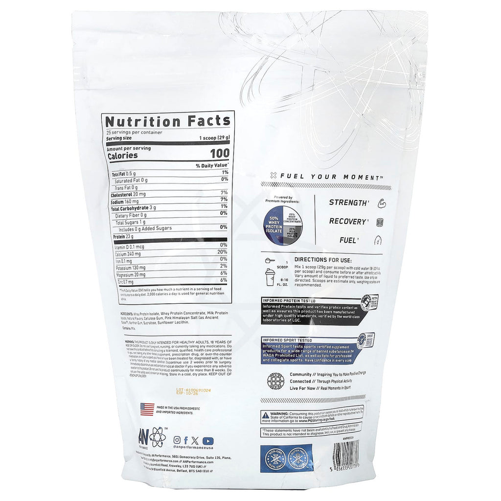 An Applied Nutrition Abe Hybrid Protein 25 Porciones Vainilla