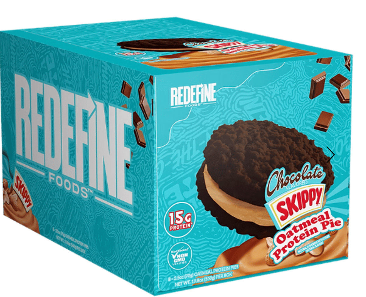 Redefine Oatmeal Protein Pie 1 Pz Chocolate Peanut Butter
