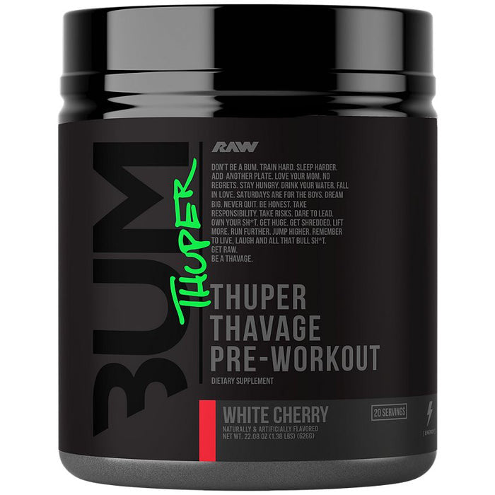 Raw Thuper Thavage Pre - Entreno 20 Porciones Citrus Grapefruit