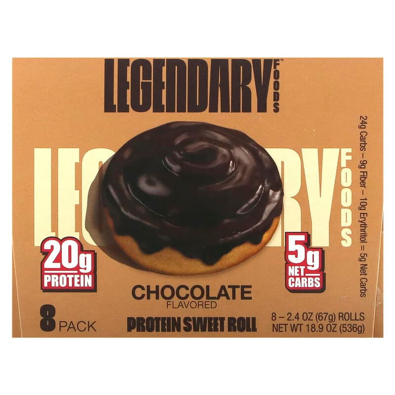 Legendary Sweet Rolls 8 Paquete Cinnamon