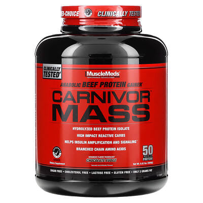 Mmd Carnivor Mass 5 7 Libras Chocolate Fudge