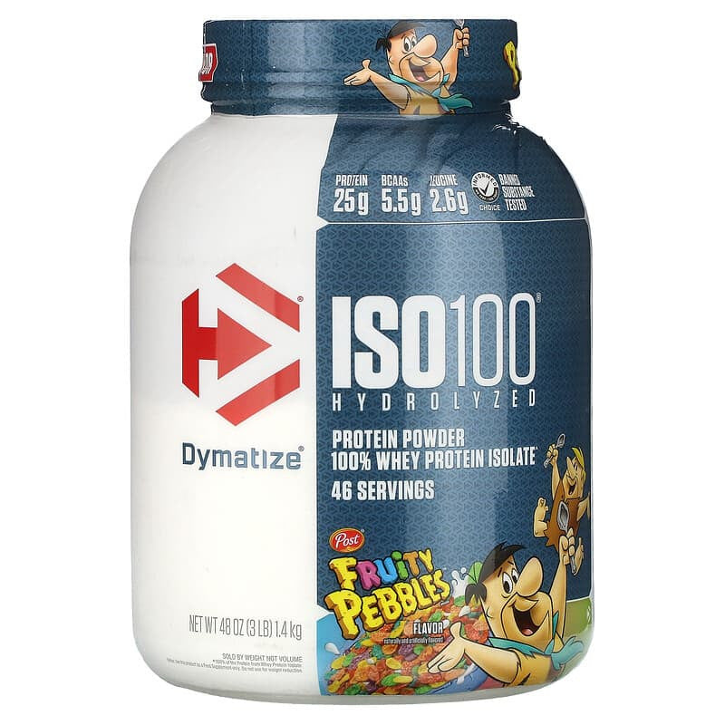 Dymatize Iso 100 1 3 Libras 20 Porciones Fruity Pebbles