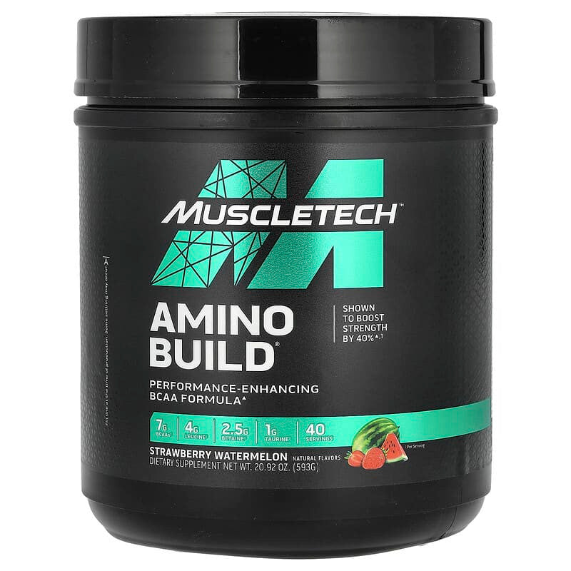 Muscle Tech Amino Build 40 Porciones Strawberry Watermelon