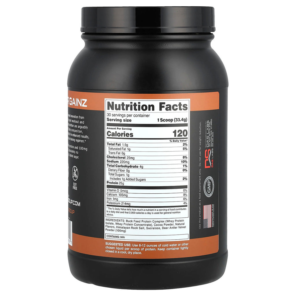 Bucked Up Whey Blend 4 96 Libras Chocolate