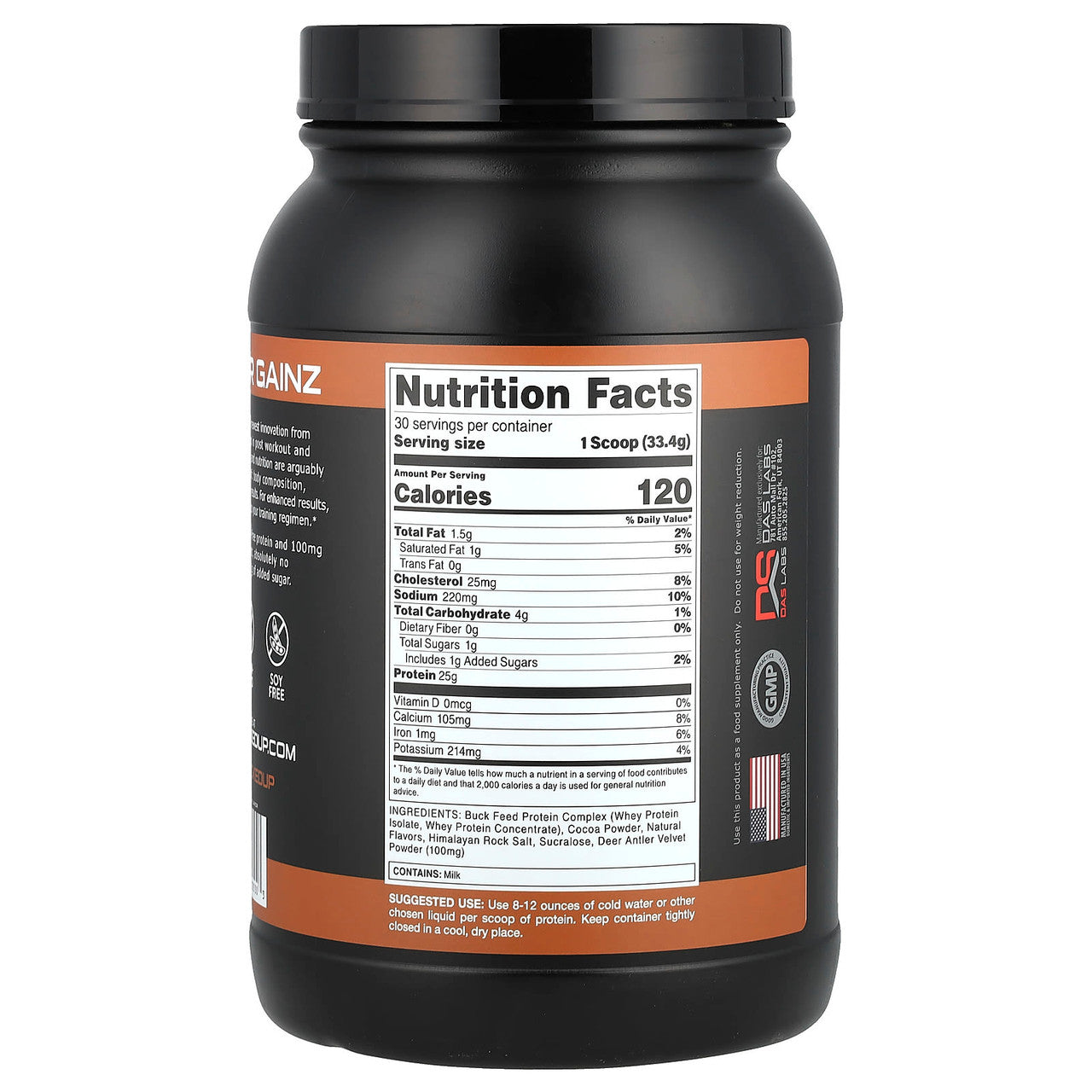 Bucked Up Whey Blend 4 96 Libras Chocolate