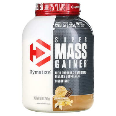 Dymatize Super Ganador de Masa 6 Libras Vainilla