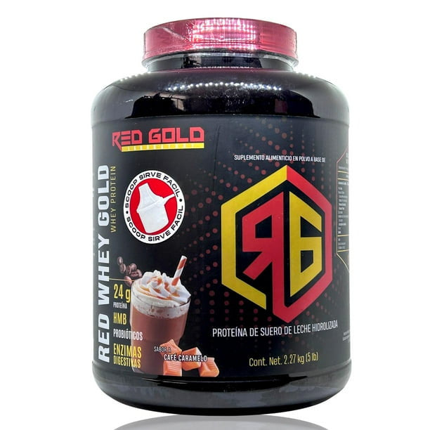 Red Gold Vegan Protein Caf Caramelo 700 Grs