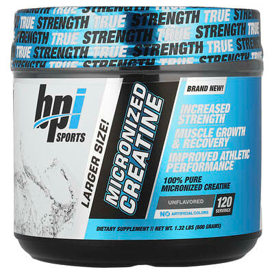 Bpi Sports Sports Creatine Micronized 600 Grs 120 Porciones