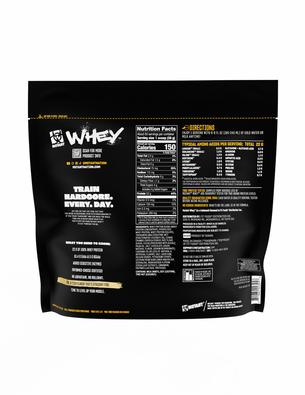 Mutant Whey 5 Libras Cookies Cream