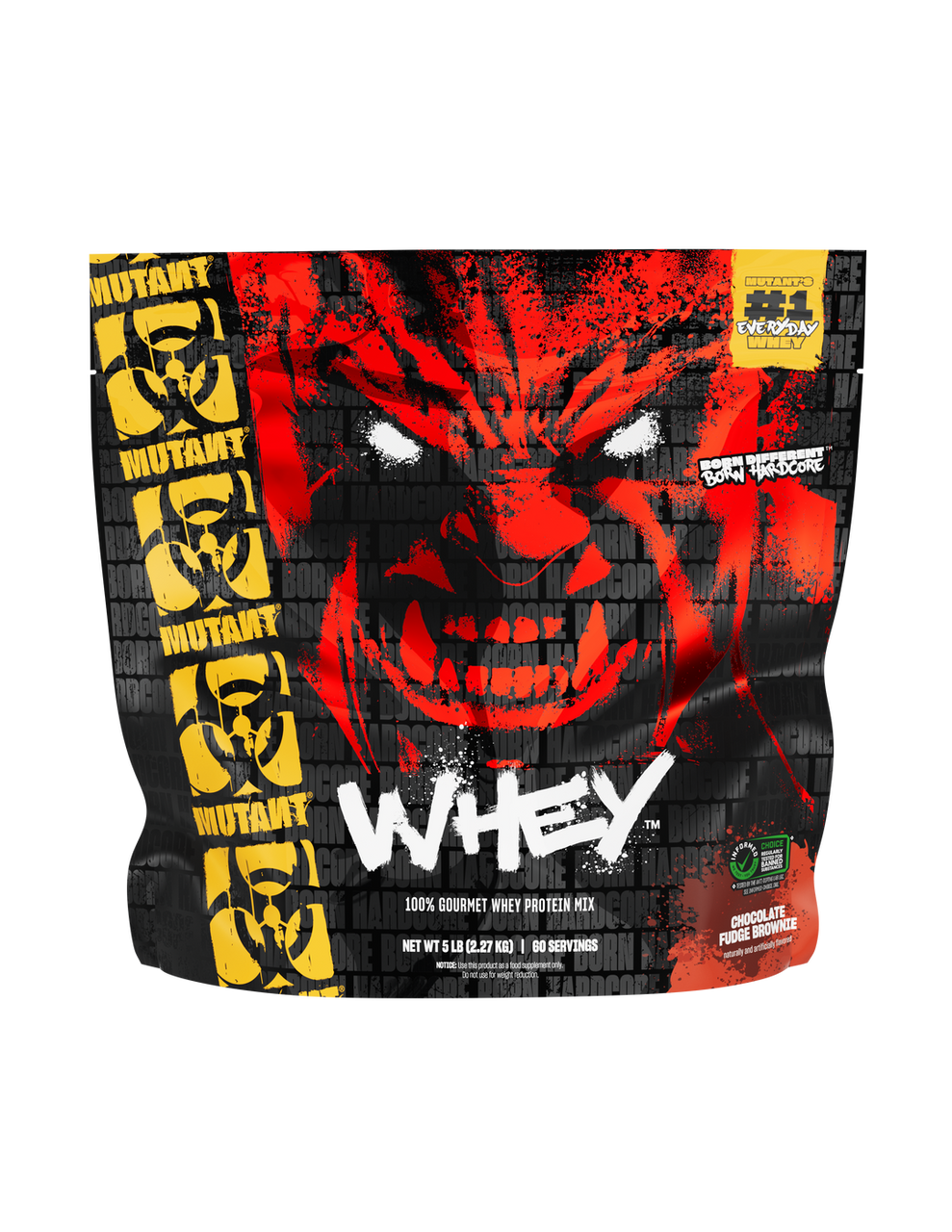 Mutant Whey 5 Libras Chocolate Fudge Brownie