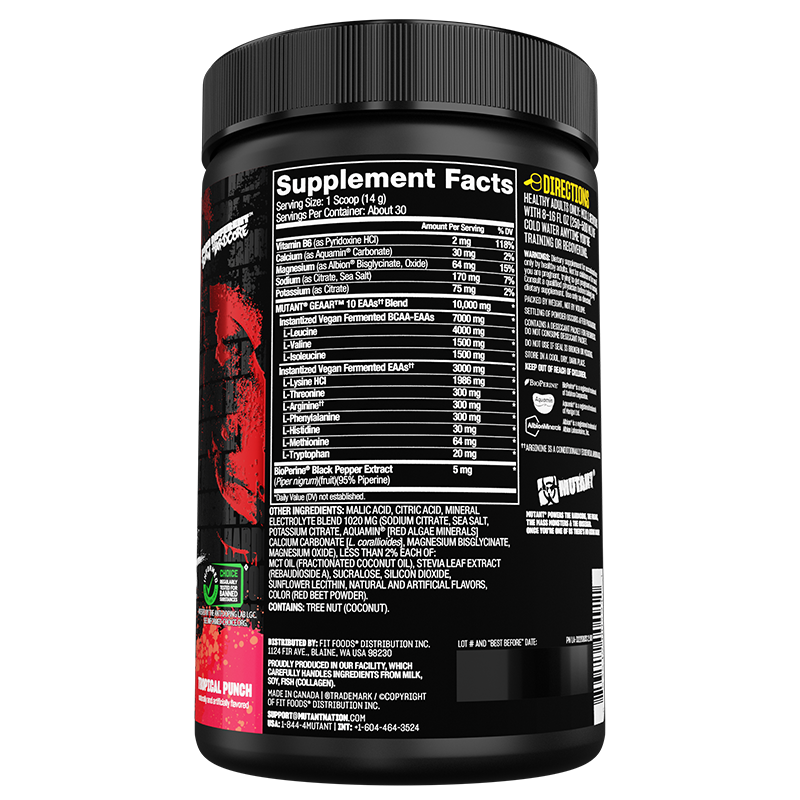 Mutant Geaar 30 Porciones Tropical Fruit Punch
