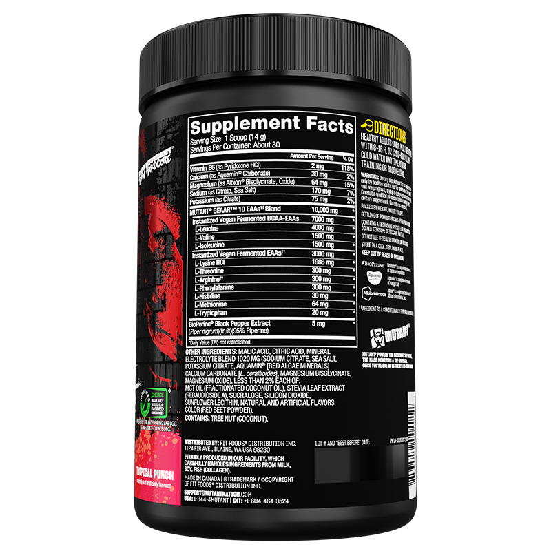 Mutant Geaar 30 Porciones Tropical Fruit Punch