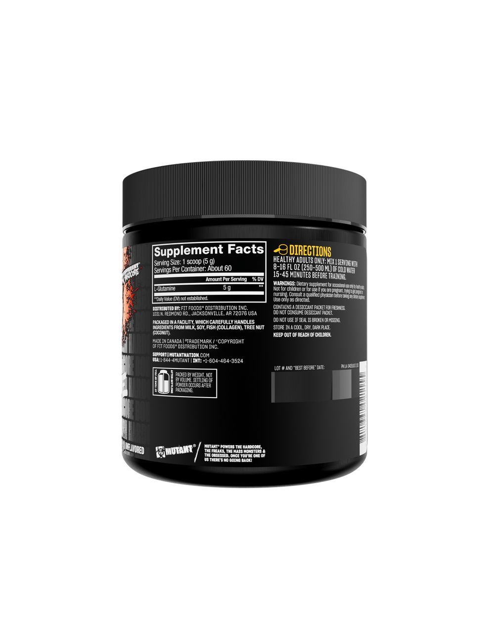 Mutant Glutamine 300 Gr