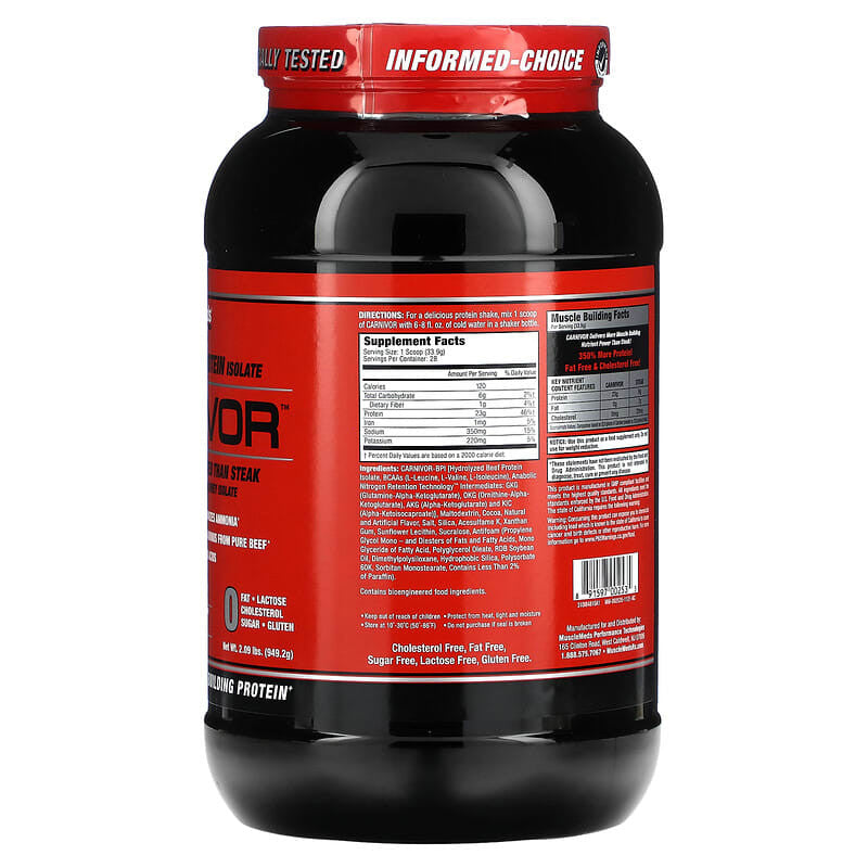 Mmd Carnivor 2 Libras Vanilla Caramel