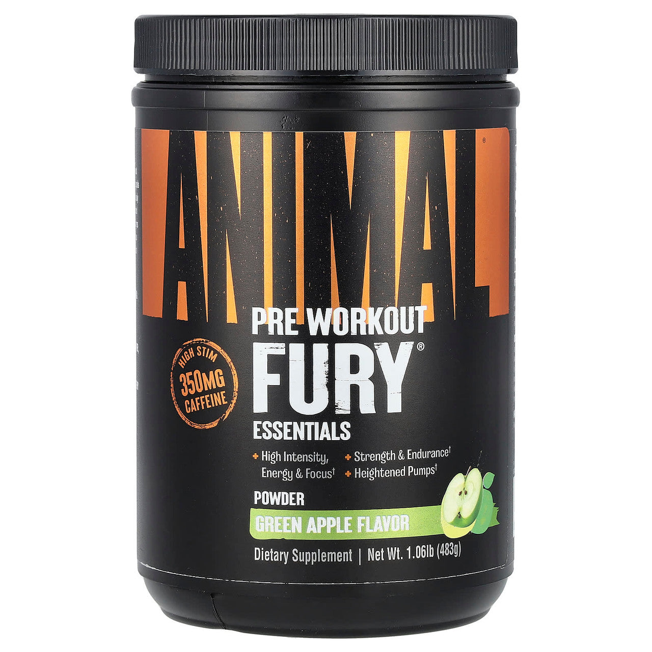 Universal Animal Fury 30 Porciones Green Apple
