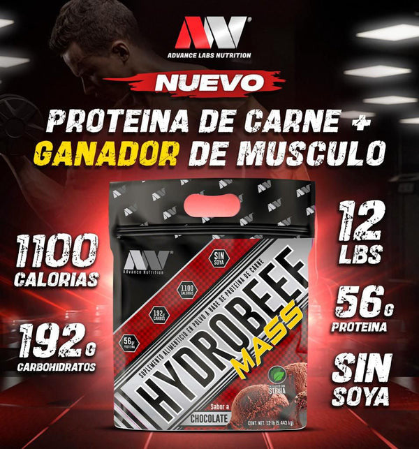 Advance Hydro Beef Mass Chocolate 12Lbs