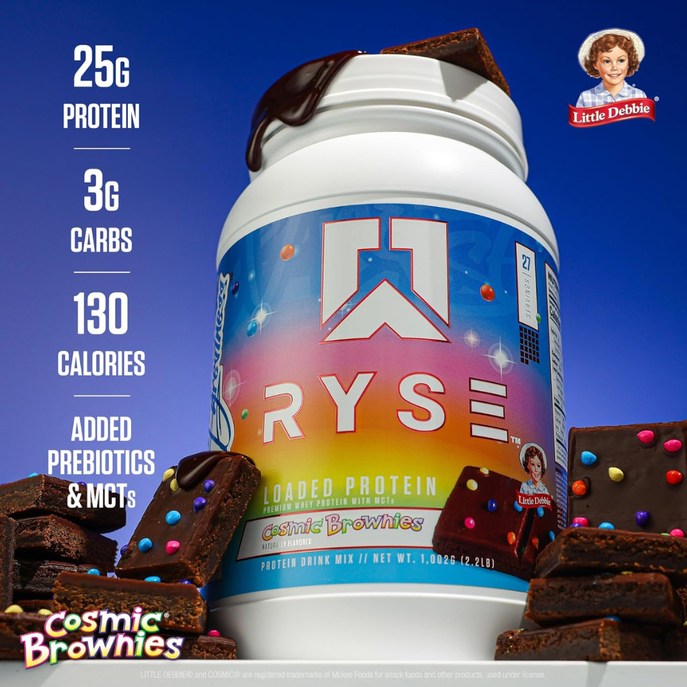 Ryse Protein 2 Libras 27 Porciones Little Debbie Cosmic Brownies