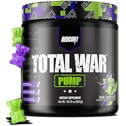 Redcon1 Total War Reloaded Pre Work 30 Porciones Sour Gummy Bear